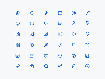 Twitter Redesign: Ic...