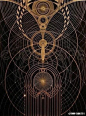 #萌娘科普#神秘宗教几何学，对称美，漂亮！