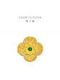 周大福故宫系列花开盛景足金黄金转运珠吊坠多款-tmall.com天猫