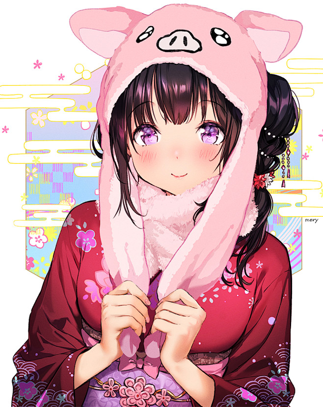 奉える / mery