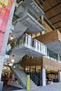 Vancouver Library Graphics, signage,concrete by natalie.natty.noyes
