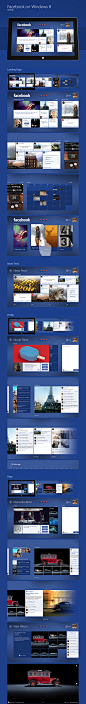 Facebook on Windows 8 - Alisa-网页设计师个人网站-优艺客成员