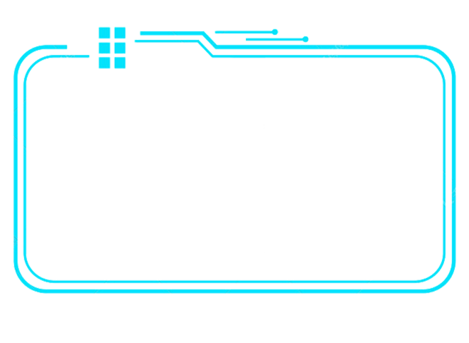人工智能科技框PNG素材