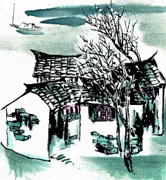 忆江南-江南冬色(2180×2180PX)
