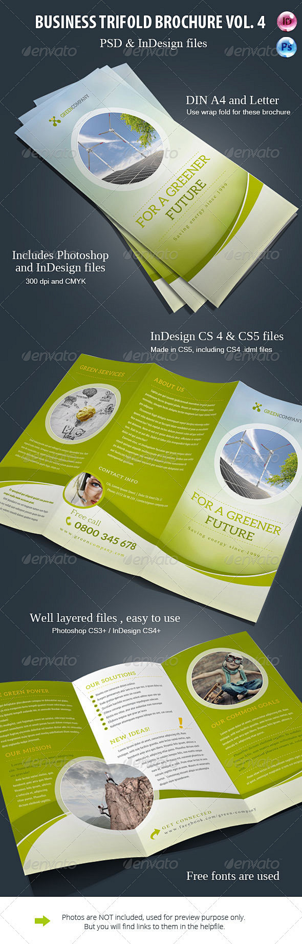 Business Trifold Bro...