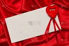 贺卡,白色,个人随身用品,水平画幅,纺织品,无人,符号,周年纪念,红色,丝绸