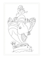 宫崎骏动画分镜线稿