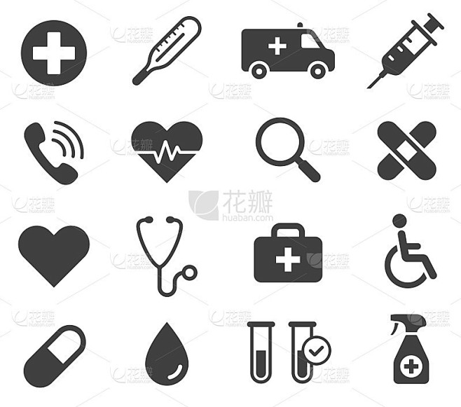 Medical icons. Medicine icon. Vector