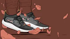 nike，耐克，手绘，运动鞋，产品设计，