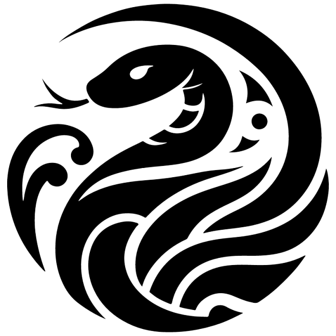 蛇年矢量蛇图标素材