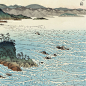 Whirlpools of Awa by Hiroshige (1797 - 1858)