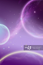星空里的星球图片素材