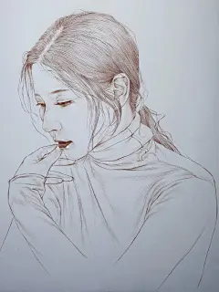 逆天，90后帅哥画遍美女素描，效果太震撼了，完全可以PK美颜相机