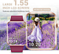 Amazon.com: Fitniv Smart Watch, 1.55 Inch Touch Screen Smartwatch for Android and iOS Phones, Fitness Tracker with Heart Rate & SpO2 & Sleep Monitor, 5ATM Waterproof Pedometer Watch for Women Men, Purple : Electronics