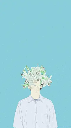 小清新文艺插画卡通图片手机壁纸