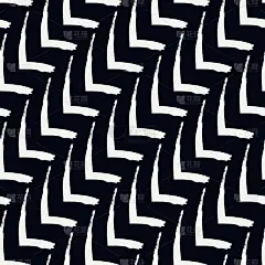 油漆刷无缝图案。手绘垃圾设计背景。对角线拼花瓷砖装饰地板图案