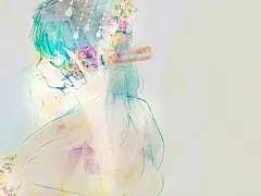 漂亮唯美的人物插画大图分享
