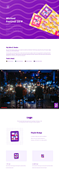 music festival Event poster teen malta brand manual brand guidelines marketing   merchandise
