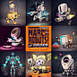 Instagram photo by @chocolatesoop (Dacosta!) - via Iconosquare : #marchofrobots 14_017-024 Robot Review http://kck.st/Ng3Xyx www.marchofrobots.com Show your robot love! Back it!