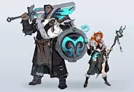 D角色 - 欧美Q版游戏 RPG 卡牌