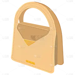 手绘-时尚包包服饰单品贴纸6