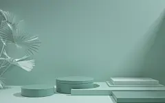 C4D简约几何背景