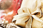 Presents or gifts with elegant bow and christmas decorations by Valeria Aksakova on 500px
