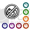 分离着色,不,线条,白色,图标,灰色,一次性物品,环境,塑胶,直的
