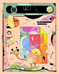 Gibberish Worlds | 以色列特拉维夫 动画艺术家Ori Toor ​​​​