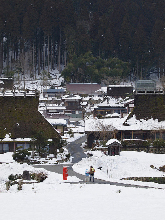 #绘画参考# #场景素材# 雪景 ​​​...