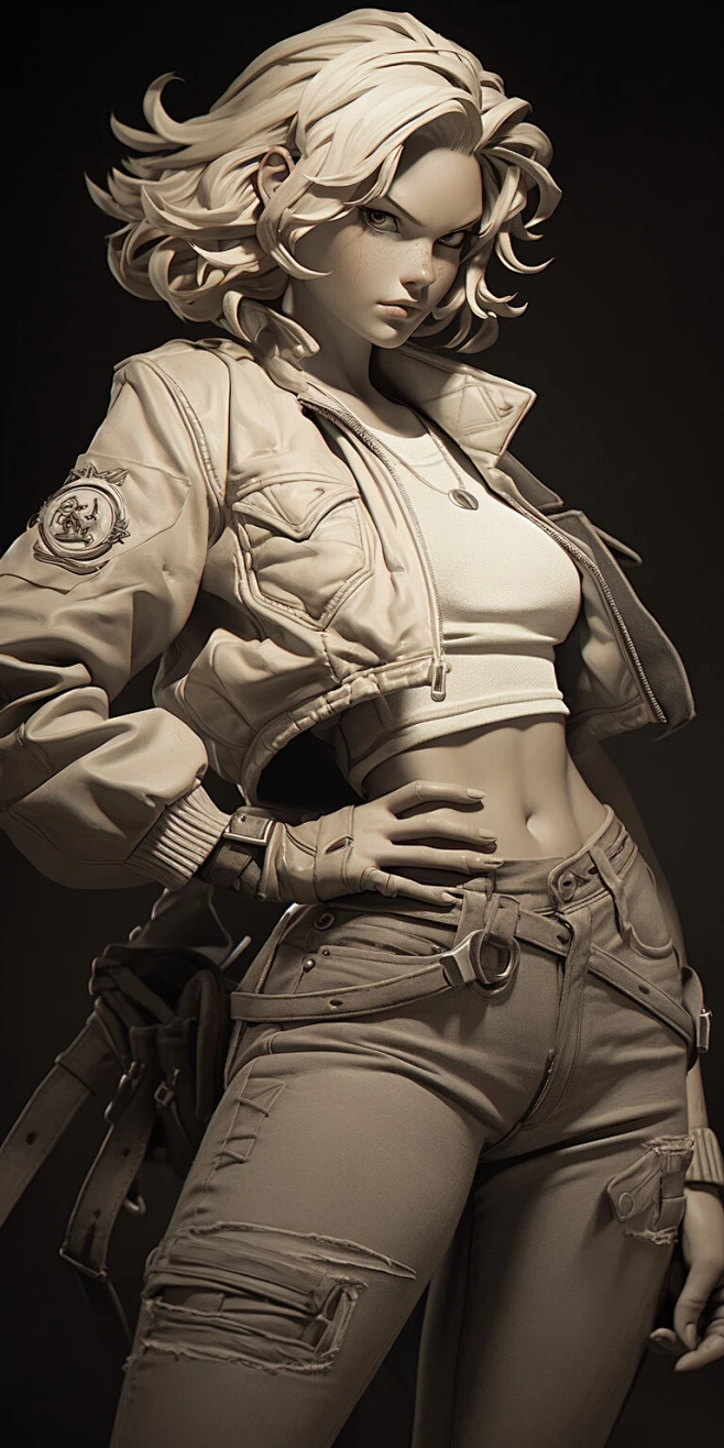 {3D系列}现代科技写实，卡通角色（模型，手办）

