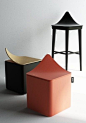 Leaf Stool and Bar Chair by Hyunsoo Choi