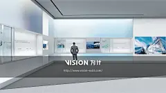 Exhibition Design  Enterprise Design Modern Design multimedia design device design science and technology lighting installation
