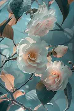 花中娇客山茶花植株