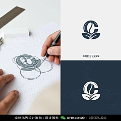 DStea采集到平面视觉设计-logo