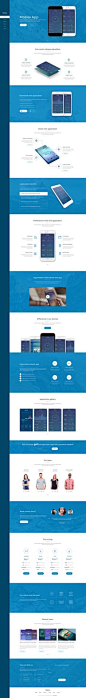 Treson - One Page Agency, App, Startup PSD Template