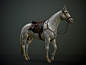 Game ready Horse, Pogar Marius : A project started 9 months ago done in my spare time and finally I have one of my 7 versions ready. I have learned a lot doing this horse and thanks to Georgian Avasilcutei, who carefully guided me the entire process I hav