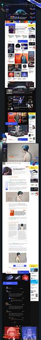 Yahoo! News Redesign Experience : This project involves the redesign of the Yahoo! News platform. The idea behind is to create a functional system for various devices where my interests fit my needs browsing news and entertainment. The aim is to improve f