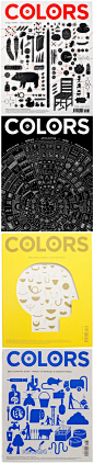 【封面设计】近几期《COLORS》杂志封面设计（第85期-82期），《COLORS》是一本总部位于意大利的国际性刊物，创办于1991年，以季刊形式出版，每期设定一个主题
