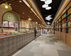 夏纳设计采集到京优客超市东夷文创园店