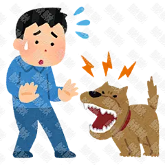 讨厌和男主人关系特别差的小狗狗猫咪小猫手绘卡通插画手绘png儿童插画免扣素材2