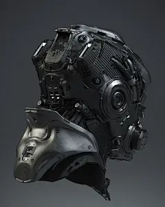 Scifi Helmet Design