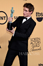 埃迪·雷德梅尼 (Eddie Redmayne) 亮相2015年美国演员工会奖(SAG Awards)颁奖典礼