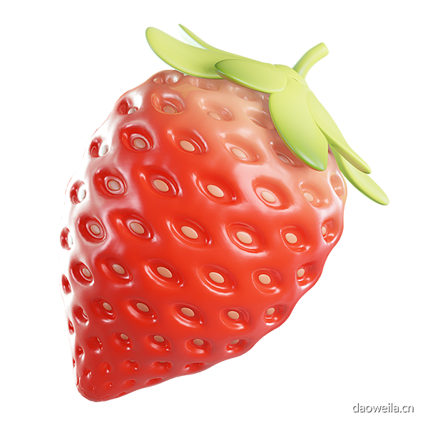 Strawberry - @到位啦UI素...
