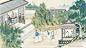 清代孙温绘画本《红楼梦》连环画：古色古香的视觉盛宴_画面_小说_人物 :  在这套连环画中，孙温巧妙地运用了各种绘画技巧，如透视、光影、色彩对比等，来营造出一种古色古香的氛围。 他通过画面的构图和色彩运用，深入展现了小说中人物的内心世界和情感变化，使读者能够更加深入地理解和感受到人…