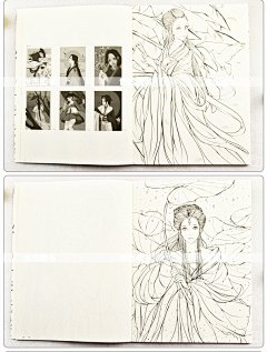 正版包邮 浮生赋 唯美古风涂色素描集 零基础入门教材美术手绘画画本素描教程线稿涂鸦水彩色铅笔人民邮电儿童学生成人减压涂色书-tmall.com天猫