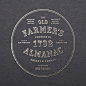The Old Farmer's Almanac on Behance