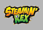 Steamin' Rex Toy Dinosaur Packaging