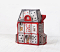 House Of Playing Cards Felt Bag Alice in Wonderland Purse