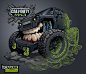 CoD MW3 JEEP #BeastedUp : BeastedUp version of Custom build Call Of Duty MW3 Jeep